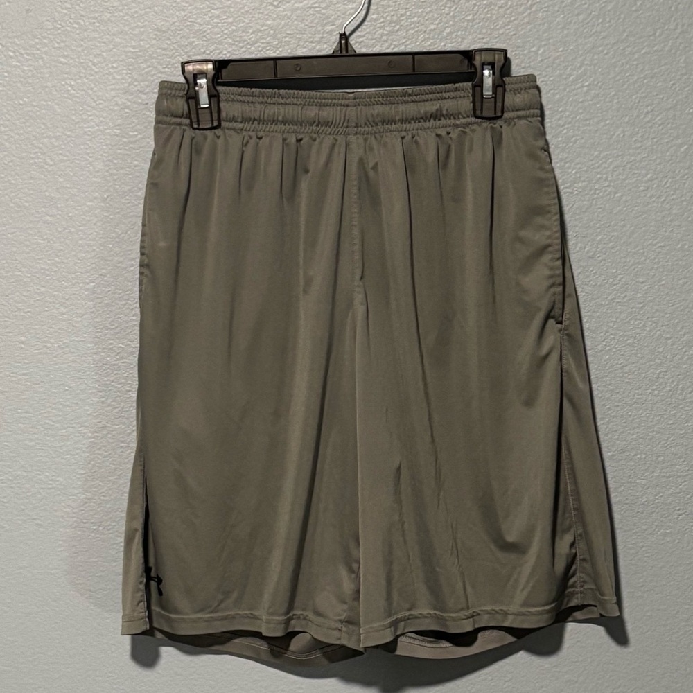 Under Armour Gray Athletic Shorts with Pockets